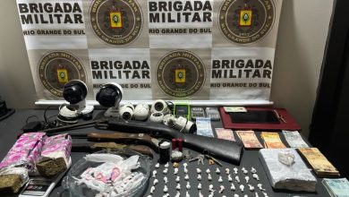 Studio Notícias | Studio TV Brigada Militar prende cinco por tráfico e apreende drogas e armas em Canela