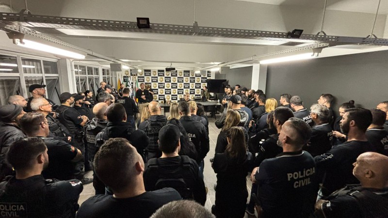 Polícia Civil desmantela esquema criminoso em condomínios de Canoas com a Operação Bunkers 1 Studio Notícias | Studio TV Polícia Civil desmantela esquema criminoso em condomínios de Canoas com a Operação Bunkers