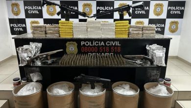 Studio Notícias | Studio TV Polícia encontra laboratório de drogas e armas em sítio no RS após prender novo chefe do tráfico