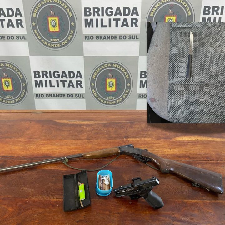 Studio Notícias | Studio TV Brigada Militar prende homem por tentativa de feminicídio em Nova Prata