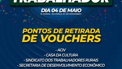 Studio Notícias | Studio TV Quer ganhar brindes no VeraFest do Trabalhador? Saiba como retirar seu voucher e participar dos sorteios!