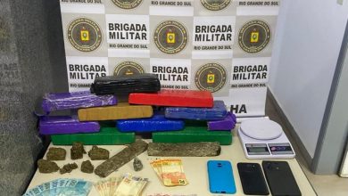 Studio Notícias | Studio TV Brigada Militar prende dois homens com quase 5 kg de maconha em Lagoa Vermelha