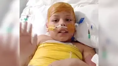 Studio Notícias | Studio TV Criança sobrevive a descarga de 25 mil volts e emociona com vídeo gravado no hospital