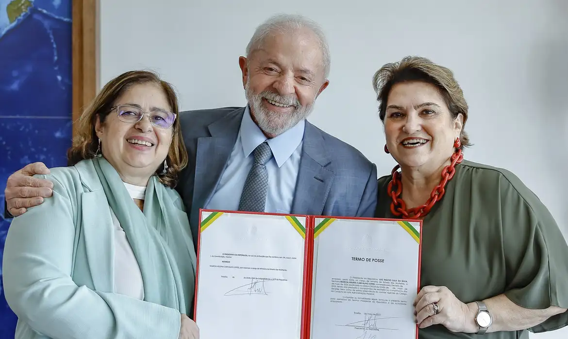 Lula empossa Márcia Lopes no Ministério das Mulheres 1 Studio Notícias | Studio TV Lula empossa Márcia Lopes no Ministério das Mulheres