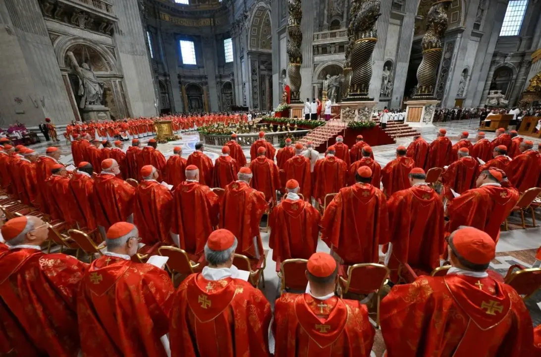 Conclave começa com missa solene no Vaticano reunindo cardeais de todo o mundo 1 Studio Notícias | Studio TV Conclave começa com missa solene no Vaticano reunindo cardeais de todo o mundo