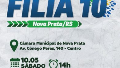 Studio Notícias | Studio TV Posse da Diretoria do Republicanos marca evento em Nova Prata no próximo sábado