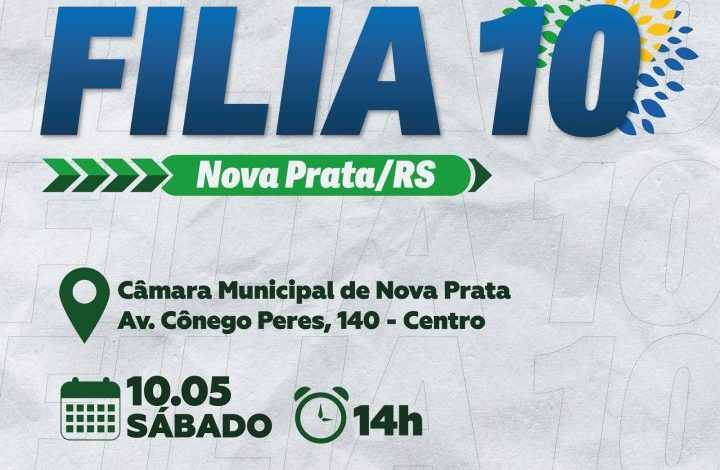 Studio Notícias | Studio TV Posse da Diretoria do Republicanos marca evento em Nova Prata no próximo sábado