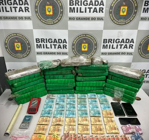 Studio Notícias | Studio TV Brigada Militar prende três homens por tráfico de drogas em Caxias do Sul