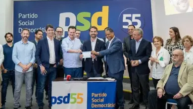 Studio Notícias | Studio TV Eduardo Leite oficializa filiação ao PSD em evento com lideranças do partido