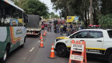 Studio Notícias | Studio TV Fiscalização de Trânsito flagra 12 motociclistas sem habilitação em operação em Caxias do Sul