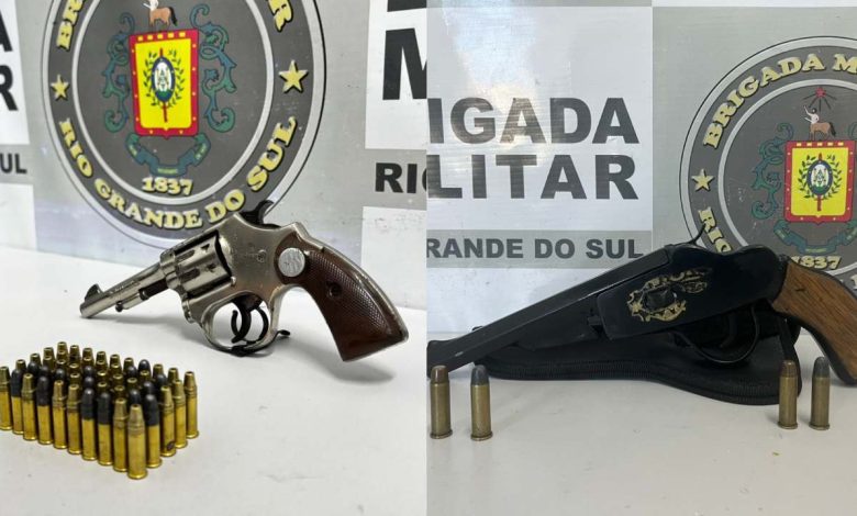 Studio Notícias | Studio TV Brigada Militar de Caxias do Sul prende dois homens por tentativa de homicídio e porte ilegal de arma de fogo