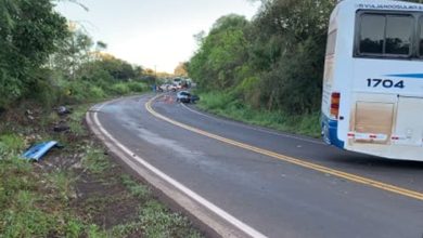Studio Notícias | Studio TV Colisão entre carro e ônibus deixa quatro mortos e um ferido em estado grave no Norte do RS