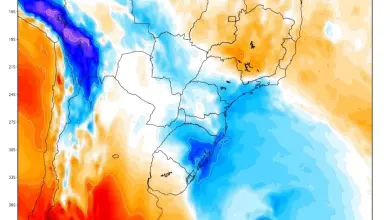 Studio Notícias | Studio TV Massa de ar frio provoca queda nas temperaturas e alerta para geada no Sul do Brasil