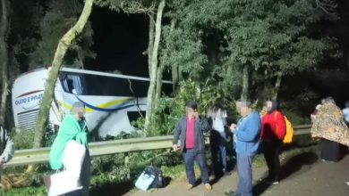 Studio Notícias | Studio TV Homem morre em colisão frontal entre carro e ônibus na ERS-569, em Novo Barreiro