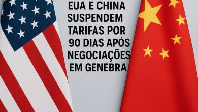 Studio Notícias | Studio TV EUA e China suspendem tarifas por 90 dias após negociações em Genebra