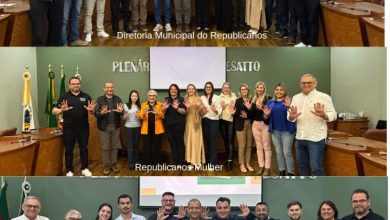 Studio Notícias | Studio TV Posse da nova diretoria do Republicanos em Nova Prata