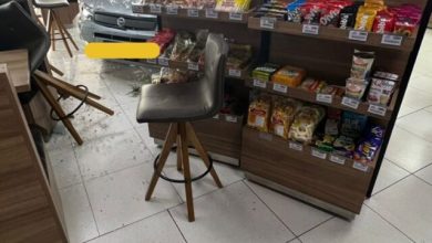 Studio Notícias | Studio TV Veículo invade loja de conveniência em posto de combustível no centro de Lagoa Vermelha