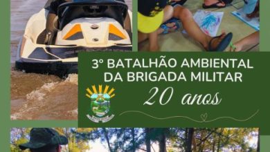 Studio Notícias | Studio TV 3º Batalhão Ambiental da Brigada Militar comemora duas décadas de atuação em defesa do meio ambiente