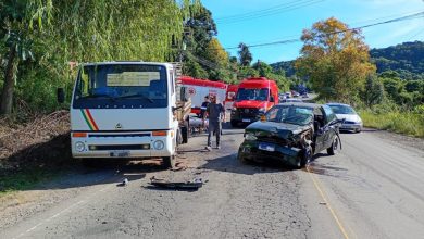 Studio Notícias | Studio TV Motorista sofre mal súbito e colide com caminhão na RS-444 em Bento Gonçalves