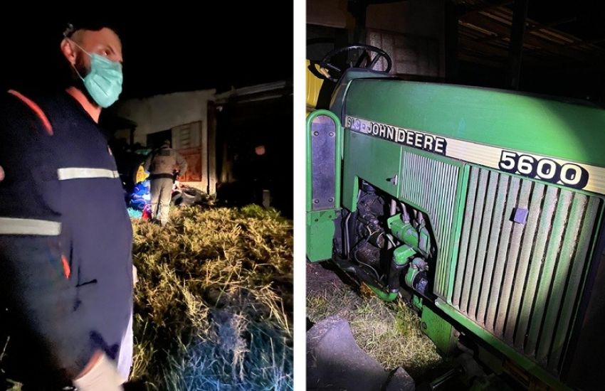 Studio Notícias | Studio TV Agricultor morre após sofrer mal súbito enquanto operava trator em Encruzilhada do Sul