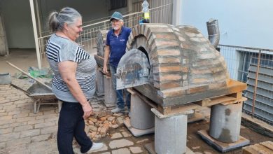 Studio Notícias | Studio TV Estrutura para a La Cucagna começa a ser montada em Veranópolis