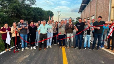 Studio Notícias | Studio TV Cotiporã inaugura pavimentações asfálticas em São Brás e Lajeado Bonito