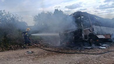 Studio Notícias | Studio TV Ônibus escolar pega fogo em Soledade; pane elétrica é a suspeita