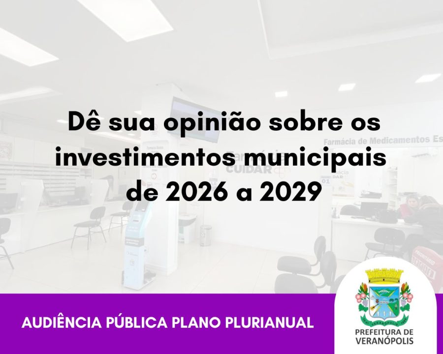 Veranópolis realiza audiência pública para discutir Plano Plurianual 2026-2029 1 Studio Notícias | Studio TV Veranópolis realiza audiência pública para discutir Plano Plurianual 2026-2029