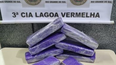 Studio Notícias | Studio TV Brigada Militar apreende 4,6 kg de maconha e prende homem por tráfico em Lagoa Vermelha
