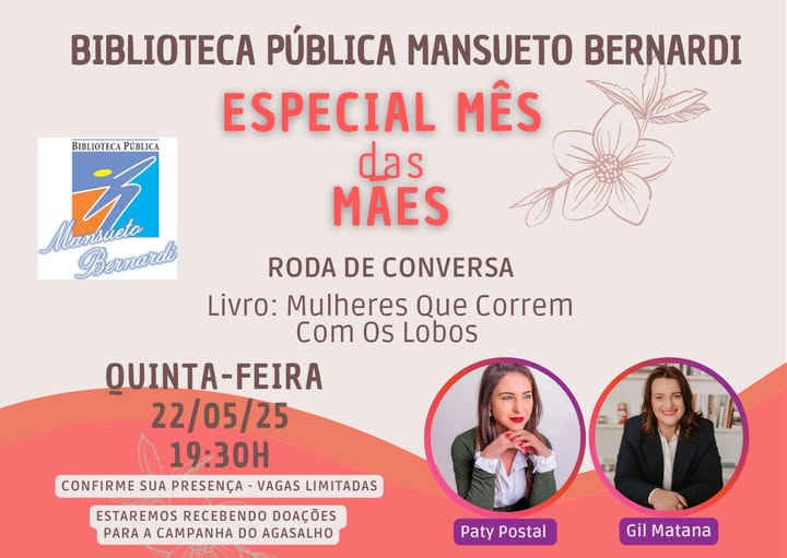 Studio Notícias | Studio TV Roda de conversa “Descubra a força da mulher que vive em você” acontece nesta quinta em Veranópolis