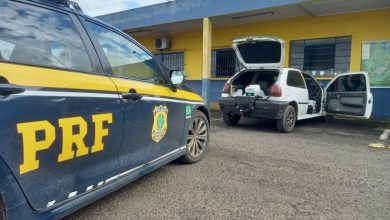 Studio Notícias | Studio TV PRF intercepta contrabandista com 380 litros de agrotóxicos proibidos na BR-285, em Vacaria