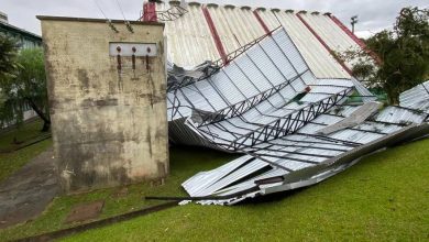 Studio Notícias | Studio TV Temporal causa destelhamento de cerca de 100 casas em São Miguel do Oeste e mobiliza Defesa Civil