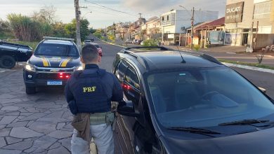 Studio Notícias | Studio TV PRF captura foragido após perseguição com carro clonado em Sapucaia do Sul