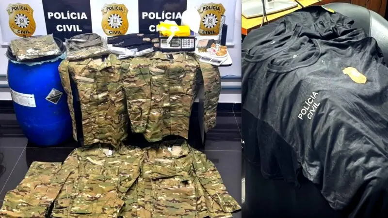 Criminosos se preparavam para atacar disfarçados de policiais: operação da Civil frustra plano na Grande Porto Alegre 1 Studio Notícias | Studio TV Criminosos se preparavam para atacar disfarçados de policiais: operação da Civil frustra plano na Grande Porto Alegre