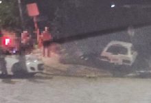 Studio Notícias | Studio TV Condutor perde controle e colide com muro no bairro Medianeira em Veranópolis