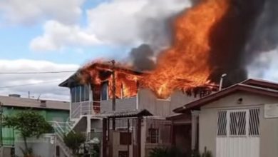 Studio Notícias | Studio TV Incêndio destrói residência em Caxias do Sul