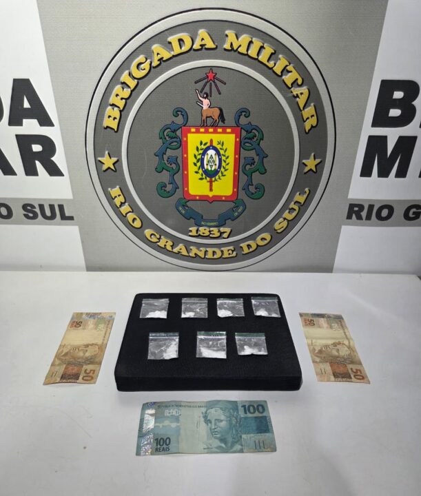 Adolescente é apreendido por tráfico de drogas na Praça das Pombas, em Guaporé - Studio TV