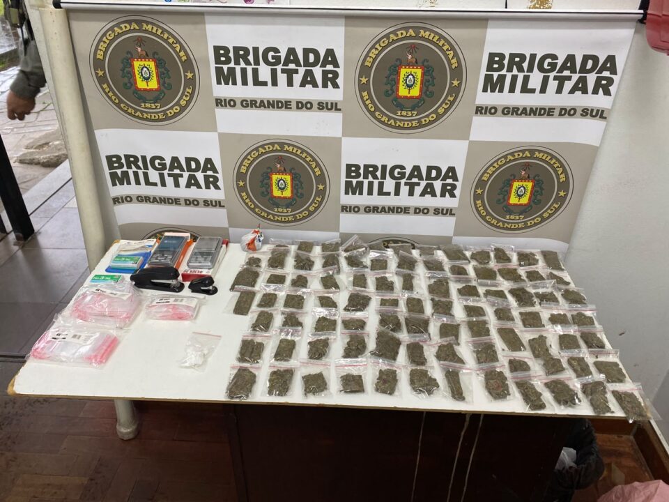Brigada Militar prende três pessoas por tráfico de drogas em Farroupilha - Studio TV