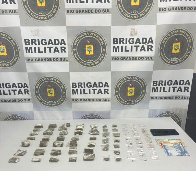 Homem é preso por tráfico de entorpecentes no bairro Planalto, em Caxias do Sul - Studio TV