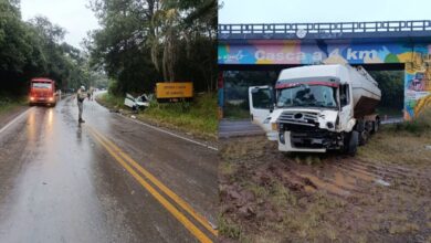 Homem morre e três pessoas ficam feridas em grave acidente na ERS-324, em Casca - Studio TV
