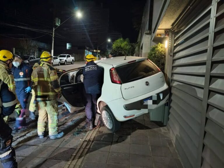 Jovem fica com lesões em acidente no São Francisco em Bento Gonçalves - Studio TV