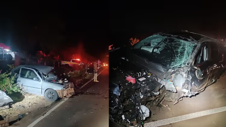 Jovem morre e quatro pessoas ficam feridas em colisão frontal em SC - Studio TV