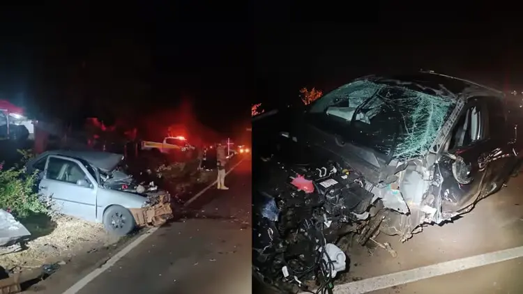 Jovem morre e quatro pessoas ficam feridas em colisão frontal em SC - Studio TV