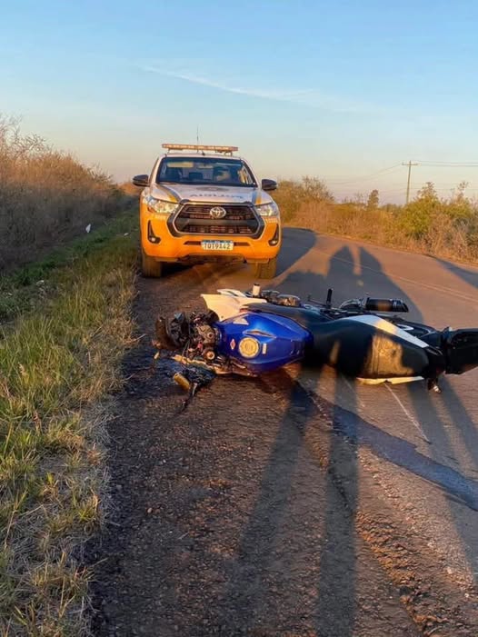 Motociclista de 28 anos morre em acidente na ERS-507, em Alegrete - Studio TV