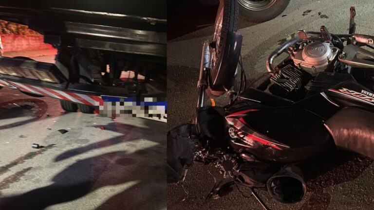 Motociclista morre após colisão com caminhão estacionado em Bento Gonçalves - Studio TV