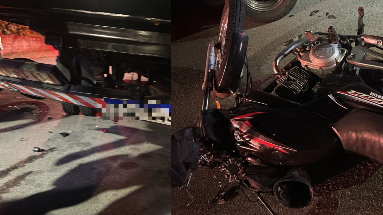Motociclista morre após colisão com caminhão estacionado em Bento Gonçalves - Studio TV