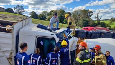 Motorista morre após acidente entre dois caminhões no RS - Studio TV