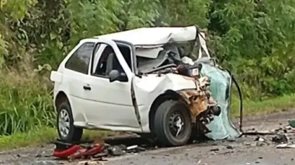 Motorista morre em colisão frontal na RSC-287, em Agudo - Studio TV