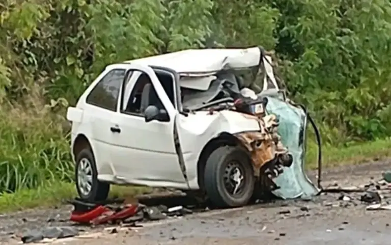 Motorista morre em colisão frontal na RSC-287, em Agudo - Studio TV