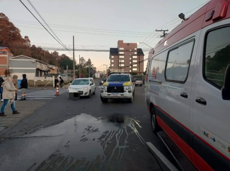 Mulher morre atropelada no bairro Fenavinho, em Bento Gonçalves - Studio TV